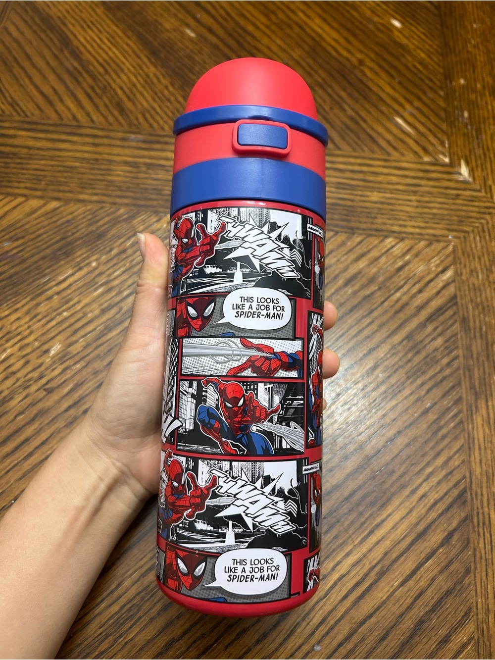 Limited Edition marvel Spiderman stainless steel insulated water bottle